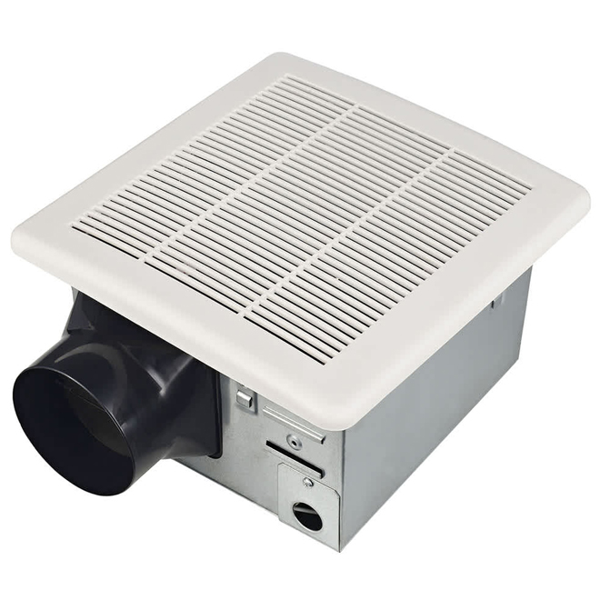 VALU+ Bathroom Fan 110 CFM 11.1-in with Humidity Sensor - White