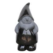 Ficonstone Garden Gnome - 16" - Dark Grey