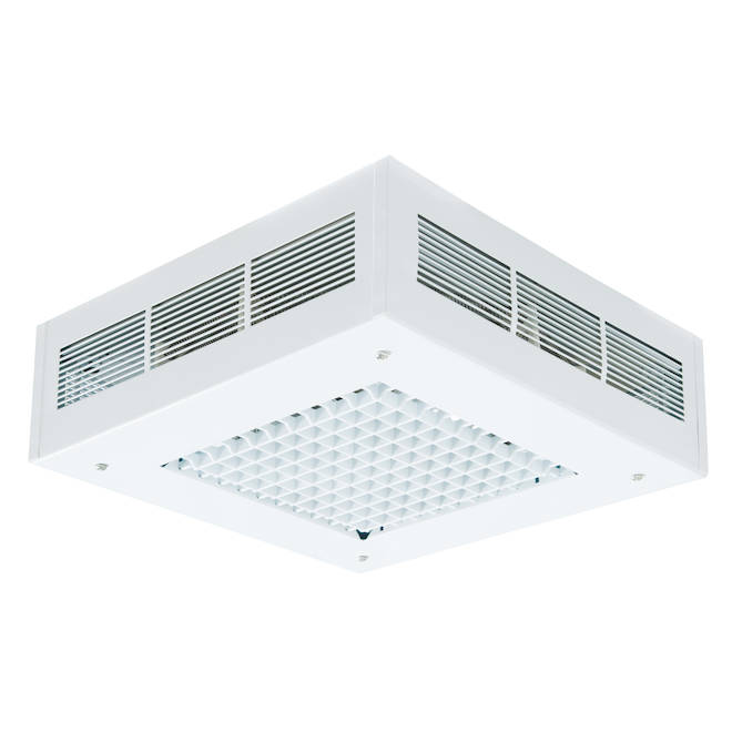 Radiateur de plafond pour garage VALU+ 5000 W 500 pi² en blanc