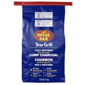 Royal Oak Star Grill 100% Natural Hardwood Lump Charcoal - 17.64 lb (8kg)