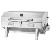 Barbecue portatif au gaz propane, 198 po², 12 000 BTU, acier inoxydable