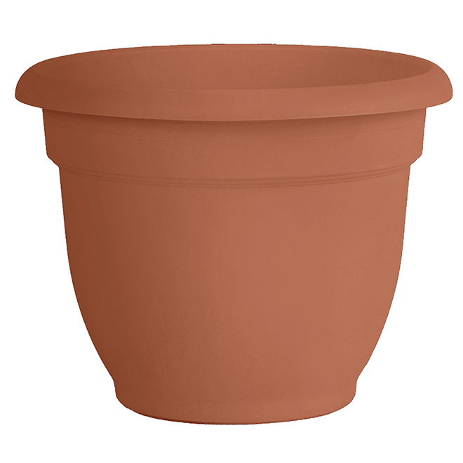 Planter ' Ariana ' - Resin - 12'' - Terra Cotta