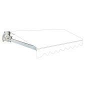 Severe Weather 10-ft x 8-ft White Standard Retractable Patio Awning