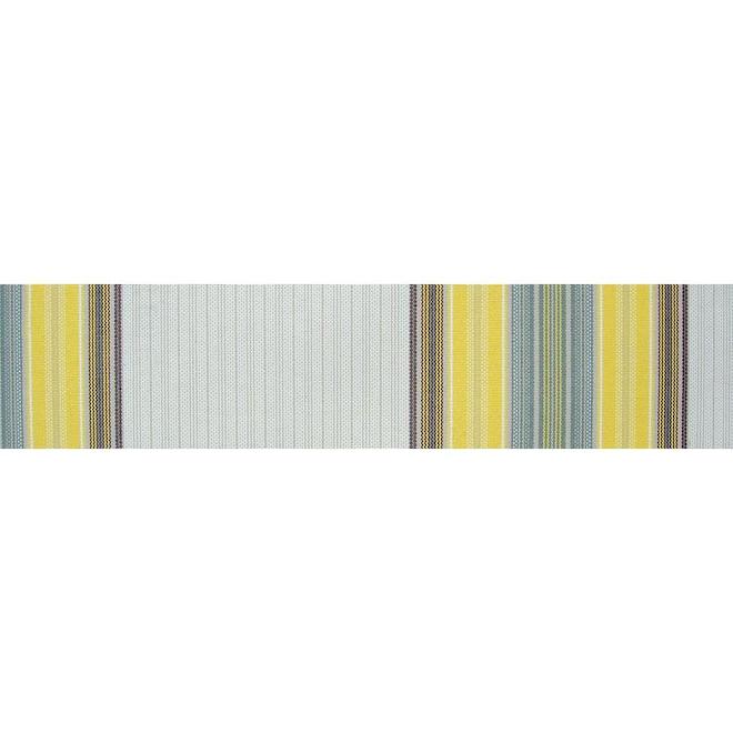 Severe Weather Multicolor Striped Patio Awning Fabric 10-ft x 8-ft