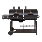Barbecue au charbon et au propane Char-Griller DUO 5050 40 800 BTU, acier, 1 260 po², noir