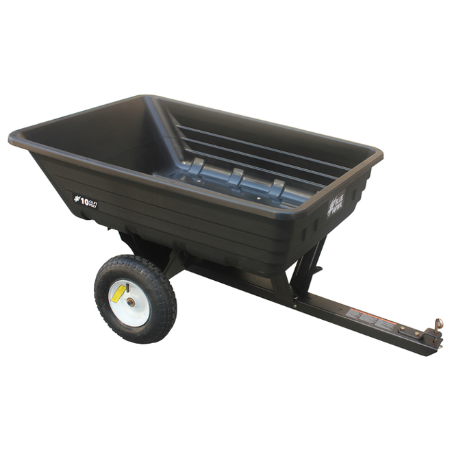 Blue Hawk 400-lb Capacity Poly Dump Cart YTL22111-4 | RONA