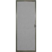 Bronze Metal 30-in Replacement Patio Screen Door