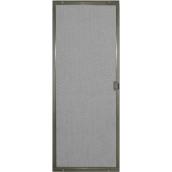 Screen Tight Patio Matic Bronze Aluminum Screen Door (Common: 36-in x 80-in; Actual: 36-in x 80-in)