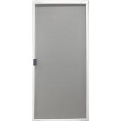 Screen Tight Royal White Aluminum Screen Door (Common: 30-in x 80-in; Actual: 30-in x 80-in)