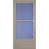 LARSON 36-in x 81-in Sandstone Tradewinds Mid-View Tempered Glass Storm Door