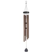 47-in Black and Bronze Metal Modern Wind Chime