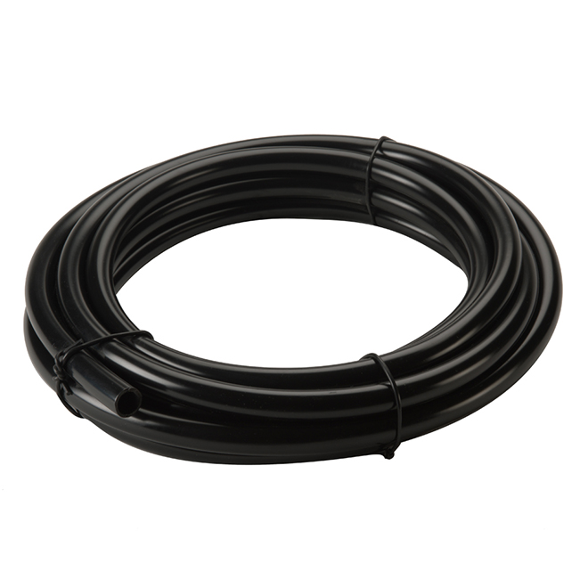 Pond Tubing 1 Inch Diameter Connects Pond Components Black Vinyl 20 Feet Long 