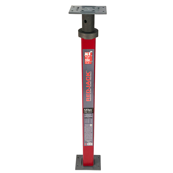 Colonne structurale RedJack 2.5, 92" à 96", 13 600 lb, rouge