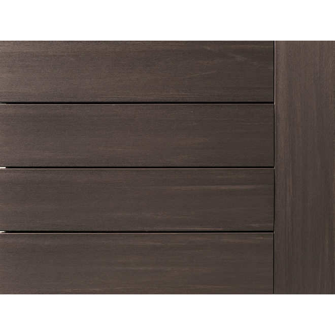 TimberTech Vintage Deck Plank - Dark Hickory - Grooved - 1-in x 5 1/2-in