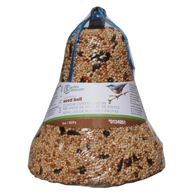 1lb Nut and Fruit Blend Bird Seed Bell 670 RONA