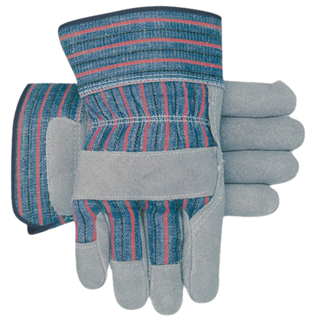 MidWest Quality Gloves, Inc. Large Blue Nitrile Dipped Nylon