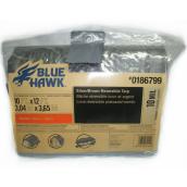 Blue Hawk Silver/Brown Tarp Size 10-ft x 12-ft