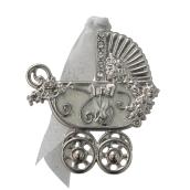 Counseltron Swarovski Silver Ornament