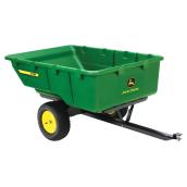 Chariot pour tracteur de jardin John Deere, 17 pi³, 1000 lb