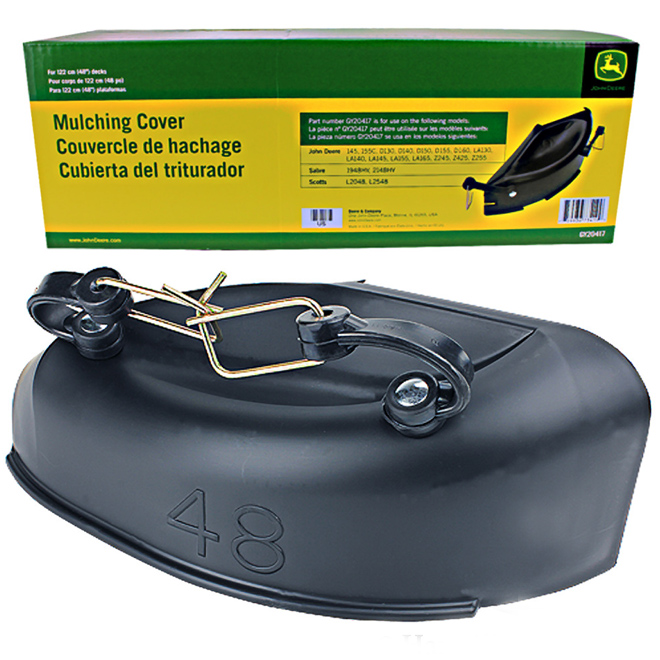 John Deere 48-in Tractor Mulching Cover Kit