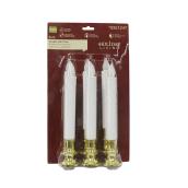 Bougies DEL avec minuterie, 9", paquet de 6