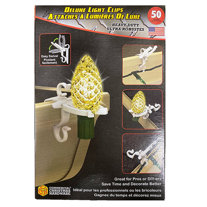 Light Clips Pack of 50 9060995639 RONA