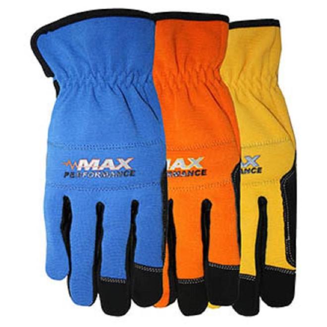 MidWest Quality Gloves, Inc. XLarge Mens Synthetic Leather Gloves