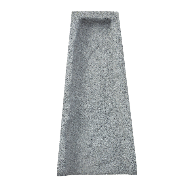 Rubberific Grey Recycled Rubber Splash Block 10.25in x 21.5in CSBGR