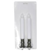 Bougies à DEL avec minuterie, 9'', pqt/2