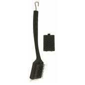 Brosse pour grille de barbecue, 4 po x 20 po, acier inoxydable