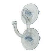 Pro-Grade Suction Hook for Christmas Wreath - Clear