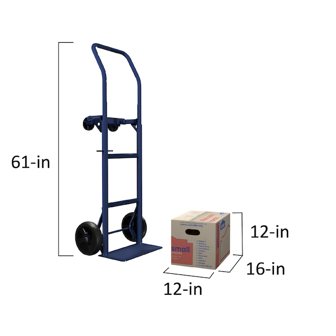 Lowe's Small Cardboard Moving Box 1211101