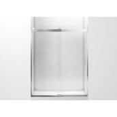 KOHLER Levity 60-in 1/4-in Glass Thickness Shower Door with Handle
