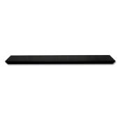 inPlace 19.09-in Black Wood Wall-Mounted Shelf