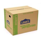 Grande boîte de déménagement Lowe's en carton