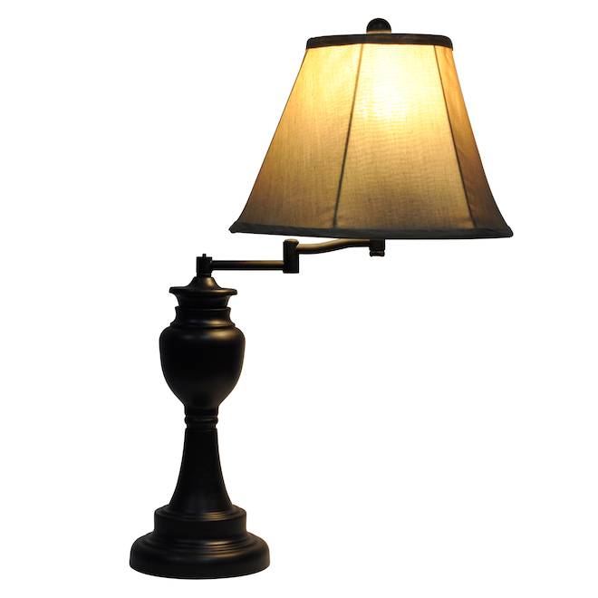 Oil Rubbed Bronze Table Lamp With Swing, Table Lamp Oil Rubbed Bronze