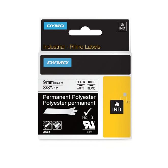 DYMO Permanent Adhesive Polyester Tape