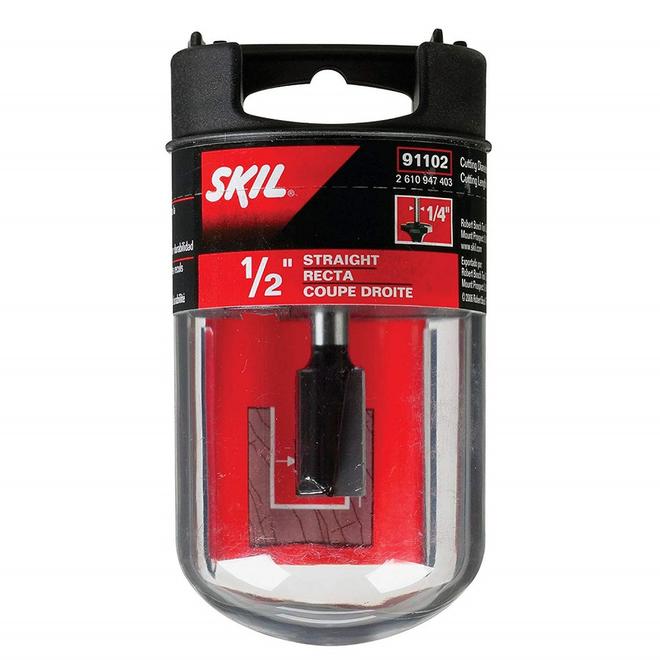 SKIL 1/2-in Straight Bit