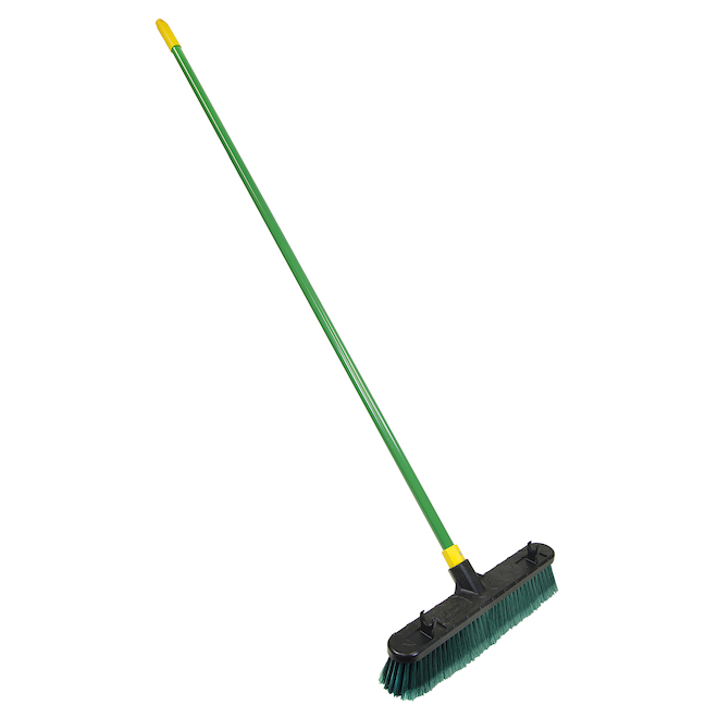 Quickie 18-in Poly Fiber Push Broom