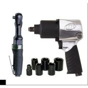 EDGE Series 7-Piece Impact and Ratchet Wrench Kit