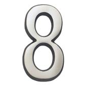 Gaines Manufacturing 4-in Solid Brass Number for SoftCurve Plaque