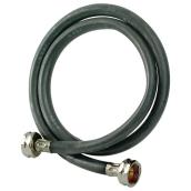 3/4-in Dia x 4-ft 800-PSI Rubber Washing Machine Fill Hose Connector