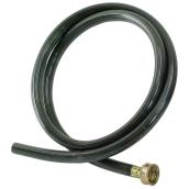 3/4-in Dia x 5-ft 60-PSI PVC Threaded Washing Machine Drain Hose Connector
