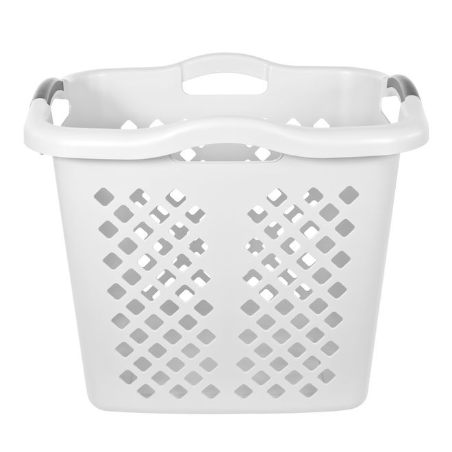 Style Selections 2-Bushel Laundry Hamper Basket