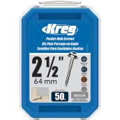 Kreg #2 x 2 1/2-in Zinc-Plated Washer-Head Square-Drive Pocket