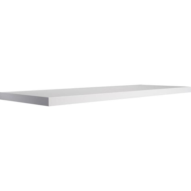 DOLLE Sumo 32-in x 16-in White Shelf
