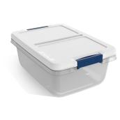 Hefty 15-qt Clear Tote with Latching Lid