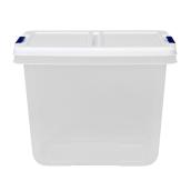Hefty 29-qt Clear Tote with Latching Lid
