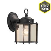 Portfolio 8.25-in, 1-Light Black Wall Sconce