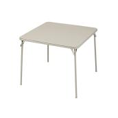 Style Selections 34-in x 34-in Square Steel Folding Table